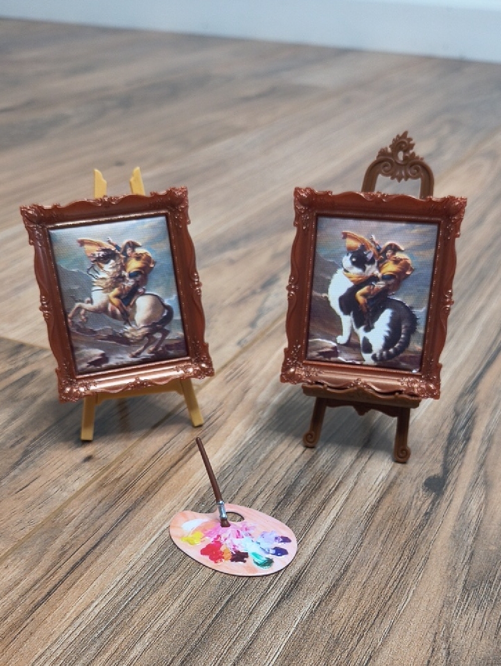 Zuru Mini Brands Masterpieces Napoleon Crossing the Alps Mini Paintings